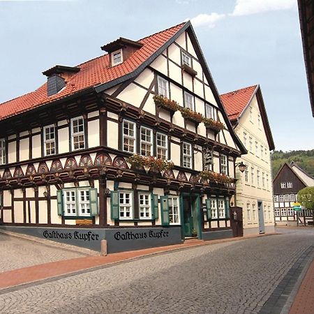 Hotel Gasthaus Kupfer Stolberg i. Harz Exterior foto