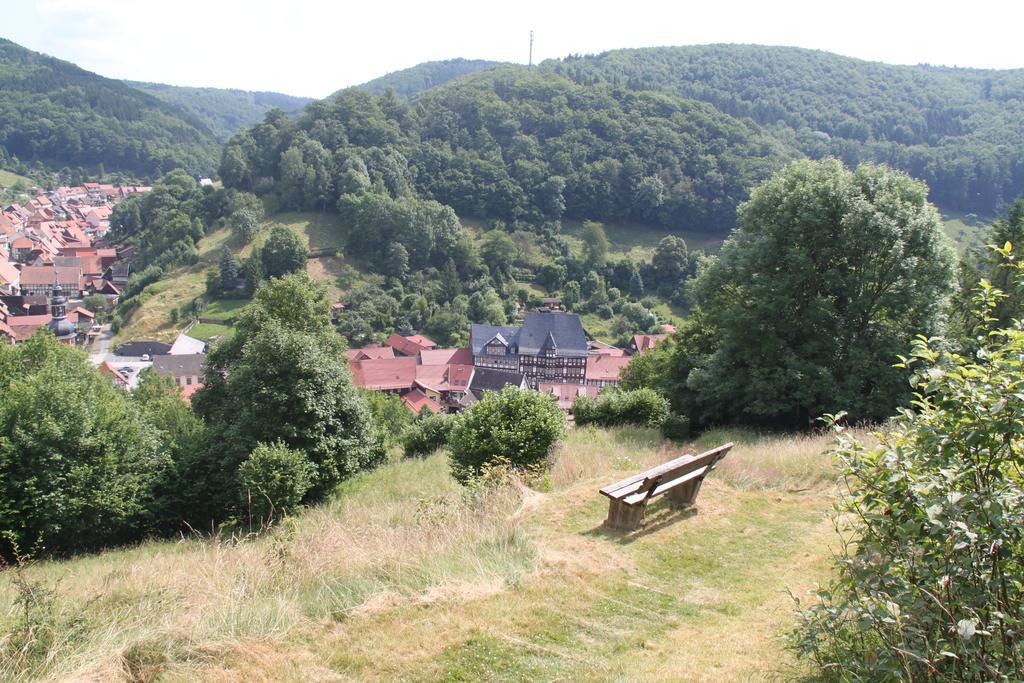 Hotel Gasthaus Kupfer Stolberg i. Harz Exterior foto